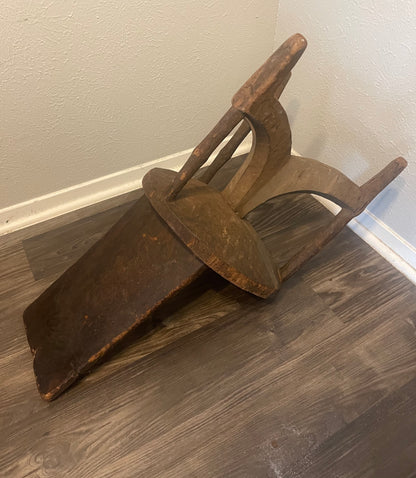 Old Carved Chair, Ethiopia, E. Africa