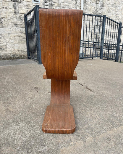 Vintage Mid-Century Bent-Wood Chair, American (unknown artist) ca 1950’s-60’s
