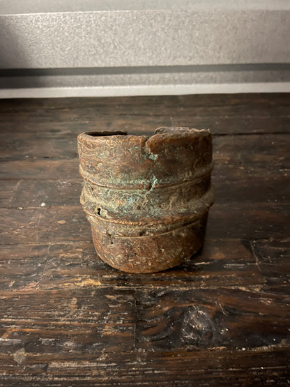 Antique African Cast Copper/Bronze Currency Bracelet