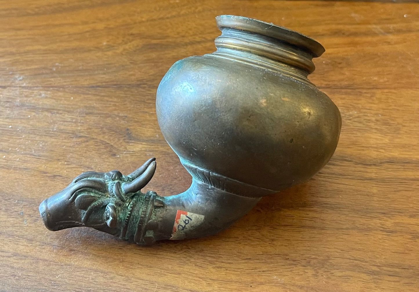 Antique  Bronze Temple Vessel