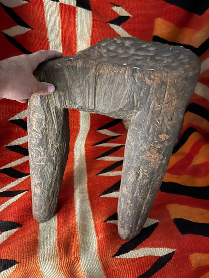 Antique Rare & Unusual African Stool