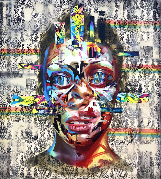 Original Painting on Canvas, Justin Bower