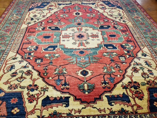 Antique N.W. Persian Serapi Design - Custom Order.