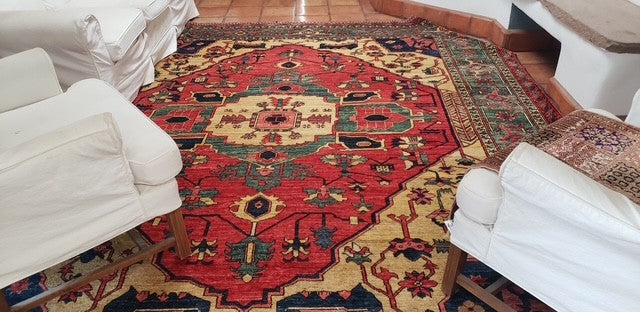 Antique N.W. Persian Serapi Design - Custom Order.